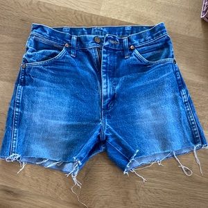 Wrangler denim shorts